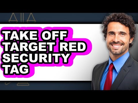 How to Take Off Target Red Security Tag - Step by Step