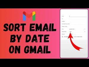 How to Sort Email by Date in Gmail 2024