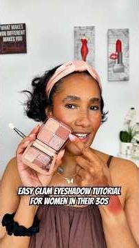 Easy Glam Eyeshadow Tutorial for Women in Their 30s | Quick Look 2026
