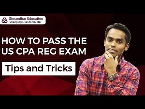 How to Pass the CPA REG Exam in 6 Months | Individual taxation | Simandhar Education Live Classes