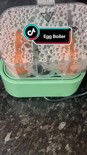 This Talking Egg Cooker Tells You When Your Eggs Are Ready 😳🥚 Kitchen Hack You Didn’t Know You Needed POV: You never know when your eggs are done… until your cooker literally talks to you 😭🥚 This smart egg cooker boils up to 6 eggs at once and even announces when they’re soft, medium, or hard-boiled so you never overcook breakfast again. Perfect for busy mornings, meal prep, or anyone who loves kitchen gadgets. Grab it now for £33.95 with free shipping before it sells out #springsale #Kitche