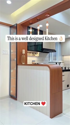 This Beautiful Kitchen Looks So Classy 😍✨