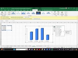 5 - Field Project - Making Tables and Graphs in MS-Excel (Data Analysis)