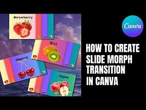 Creating a Slide Morph Transition in Canva | Step-by-Step Tutorial
