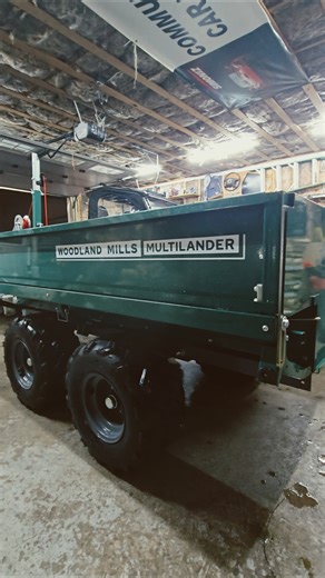 Woodland Mills Multilander and Yamaha Kodiak combination