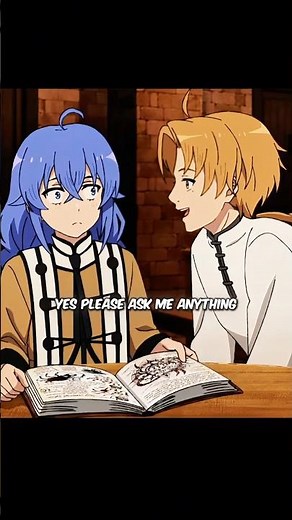 Rudy Just Wants to Be Near Roxy! #anime #mushokutensei #shorts