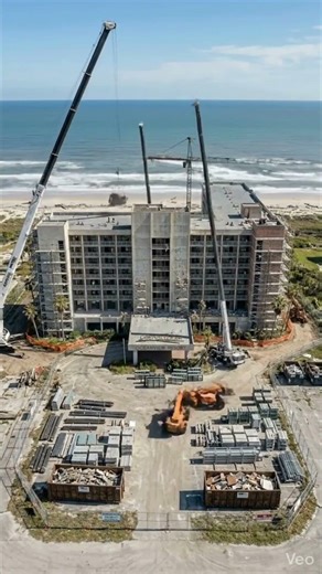 Abandoned Coastal Resort Hotel Transformation | Building Renovation Timelapse