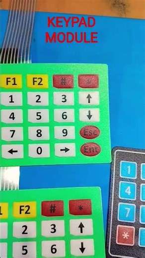 KEYPAD MODULE #durgaelectroniclab #arduino #arduinoproject #viralshort