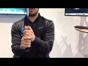 Alex Whittall teaching the Left Handed Golfers Grip - Gloucester Golf Superstore