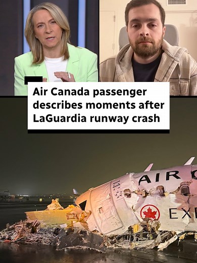 Air Canada Plane Collides With Fire Truck at LaGuardia