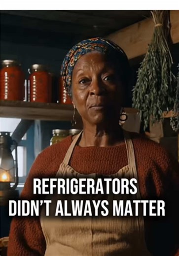 My great-grandmother didn't have no refrigerator. Root cellar kept everything fresh all winter. We canned everything. Dried herbs for healing. We didn't waste NOTHING. And we didn't need no grocery store to survive.