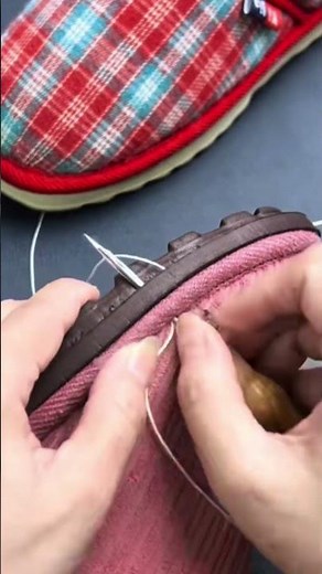 Instructions on how to sew shoes easily and firmly