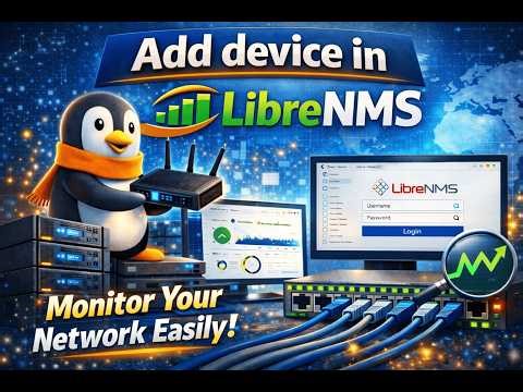 Add Devices in LibreNMS Using SNMP | Full Guide