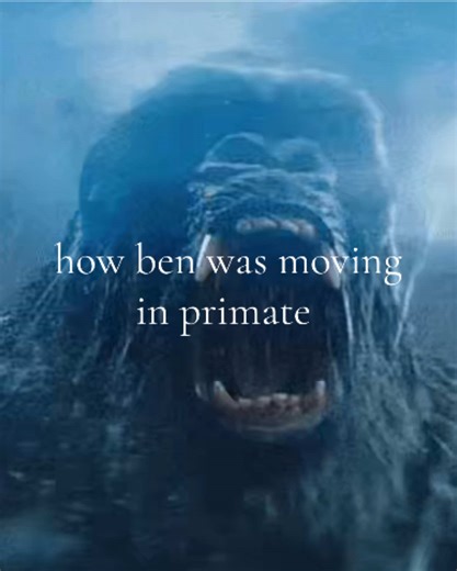 Movie had me stressed asl 💔 #primate2026 #horrormovies #giftok #fyp | primate