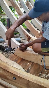 290K views · 1.8K reactions | Making a new pompong 12 meters long, installing the boat canopy #perahukayu #perahu #inspiration #motivation #reelsfacebook #reelsfypシ | Amoora Creative | Facebook