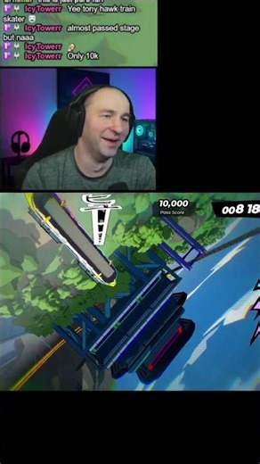 Tony Hawk With A Train