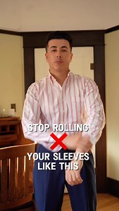 1.1K views · 54 reactions | How to roll your sleeve cuffs up on button up. Do you roll yours this way? - The key with this is to NOT be so perfect with it. But, you want to make sure it still looks good, and not like you rushed to roll them. #howtostyle #menstyletips #howto #sleeves #styletips #sprezzatura | The Scott Effect | Facebook