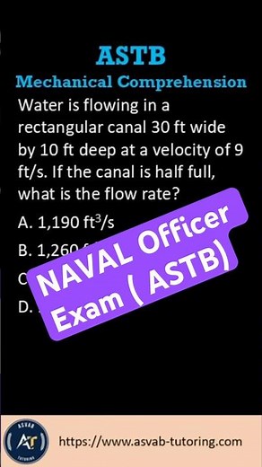 🛩️ Naval Aviation Officer Exam (ASTB) Mechanical Comprehension Review ⚙️#astb #navyofficer