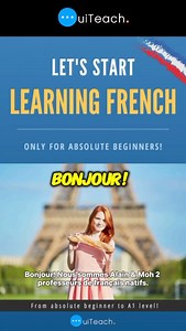 27 reactions · 4 comments |  Our interactive PDF ebook for absolute beginners in French is now available! # learnfrench | OuiTeach & French Becomes Easy | Facebook