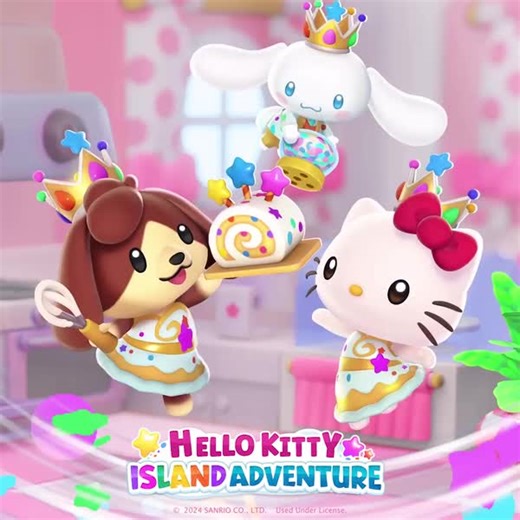 Ready to spread some cheer? 💗🌟 Celebrate International Day of Happiness and enjoy tasty rewards too 🍰 Hurry, Happy Haven Days ⁠is here for one week only!⁠ ⁠ Play Hello Kitty Island Adventure now on Apple Arcade 🕹️ : https://apple.co/HKIA | Hello Kitty