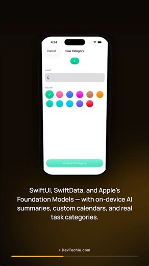 Build an On Device AI powered Task Manager in SwiftUI