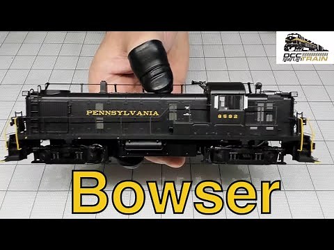 Bowser Alco RS3 LokSound DCC -- Pennsylvania Railroad Brunswick Green with Trainphone Antenna