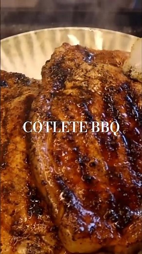Cotlete de porc suculente la tigaie | Fara gratat, gust BBQ