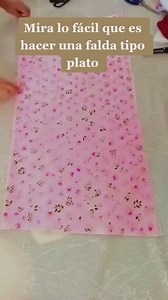 Cómo hacer falda 👗🧵✂️🧵👗✂️ Sígueme para aprender más | Academia Mundo Costura