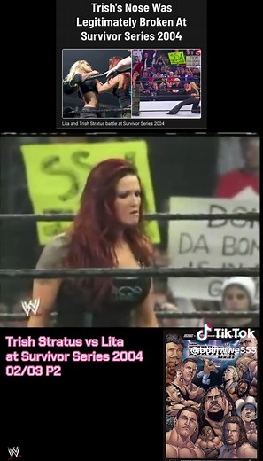 Trish Stratus vs Lita at Survivor Series 2004 Highlights