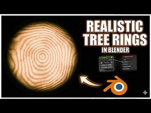 Create Realistic Tree Rings in Blender – Procedural Texture Tutorial