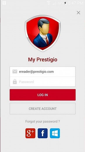 Getting Started - eReader Prestigio