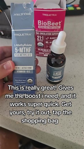 Ever feel like no amount of coffee can fix your brain fog? ☕ That was me until I started taking Triquetra L-Methylfolate 5-MTHF   Methyl B12 💊 After just 1 week, my energy came back, my mood lifted, and my focus is sharper than ever. This supplement uses bioavailable forms your body actually absorbs perfect for men and women, and a game changer if you have the MTHFR gene mutation. Supports heart health, helps lower homocysteine, boosts natural energy, and clears up brain fog fast. Tap the 🛒 sh