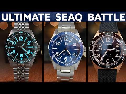Budget Skindive Watch Battle: San Martin vs Seestern vs Phorcydes Wich one is the BEST SeaQ homage?