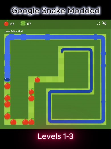 Todos los niveles de Google Snake Modificado