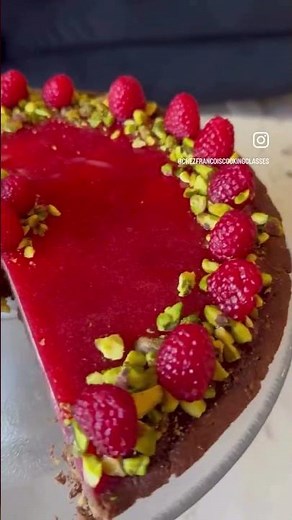 RASPBERRY TART by Chez François Cooking Classes