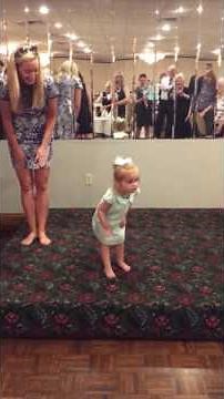 2 year old Irish Dancing The 3 Tunes at family gathering