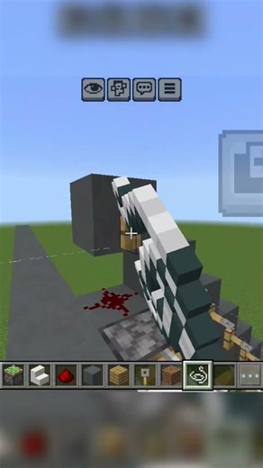 automatic stairs build in Minecraft #minecraft