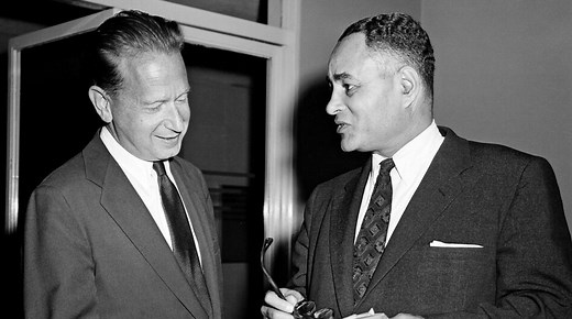 1950 - Ralph Bunche, United Nations mediator in Palestine during the 1948 conflict between the Arabs and Jews | United Nations