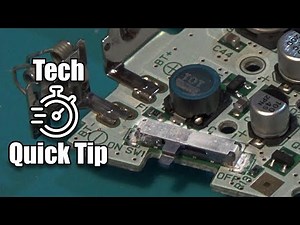 Tech Quick Tip: Gameboy Advance Power Switch Repair!