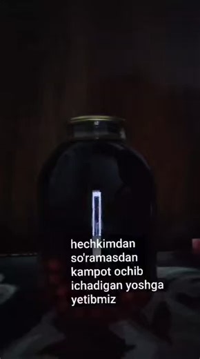 Mashhura_Tohirovna on Instagram: "Kampotlarni ochib ichadigan vaqt keldi 😃🤗 Ochgich yo'qligida meni layfxakimdan foydalanib ko'ring ish beradi. 👍👍 #Layfxak #rek"
