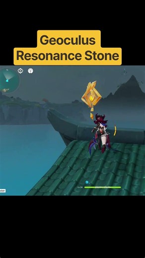 Geoculus Resonance Stone เพิ่งรู้ว่ามี😁 #genshinimpact