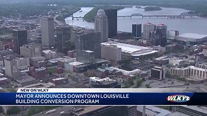 Mayor Greenberg announces downtown Louisville building conversion program