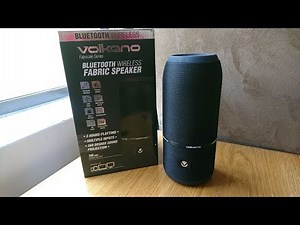 Volkano bluetooth speaker sound test
