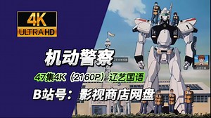 【人工4K修复】 机动警察 47集超清辽艺国语 辽艺配音 童年动画 怀旧动画 机甲动画