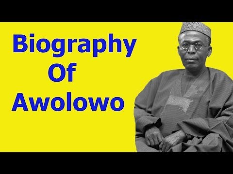 Biography Of Obafemi Awolowo,Achievements,Policies,Education,Origin,Books
