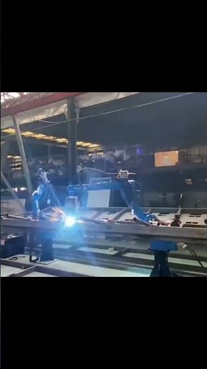 6 Axis Robot Welding H-Beam & Steel Frame | Industrial Automation #machine #automation