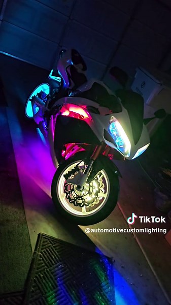Transform Your Motorcycle with Stunning Automotive Lighting