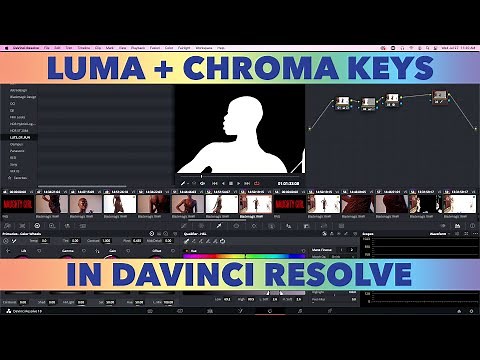 Luma & Chroma Keys In Davinci Resolve