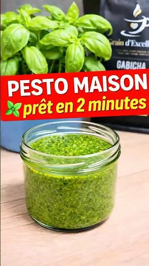 Arrête d’acheter du pesto! Fais-le maison en 2 minutes
