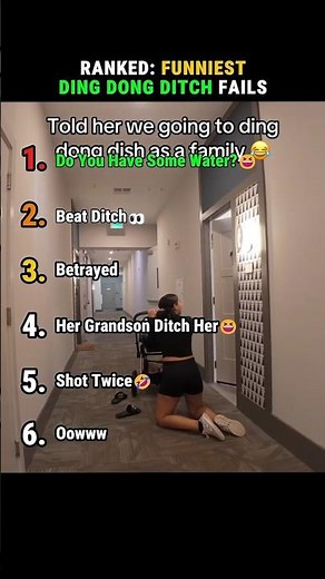 Ranked: Funniest Ding Dong Ditch Moments #dingdongditch #prank #funny